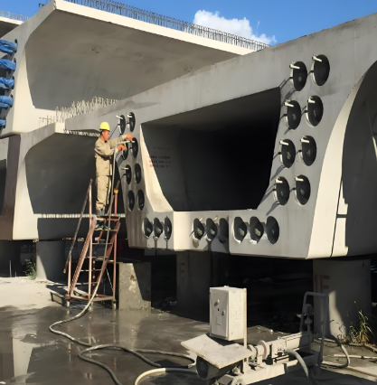 蒙山压浆料施工流程及注意事项